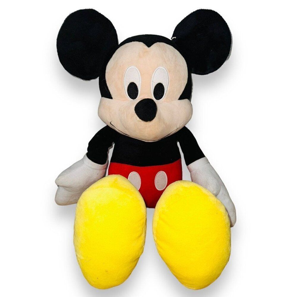 Disney Mickey Mouse Plush Plushie Stuffed 27" Jumbo Big